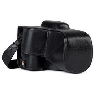 MegaGear Ever Ready Leather Camera Case Canon Rebel T8i T7i 77D